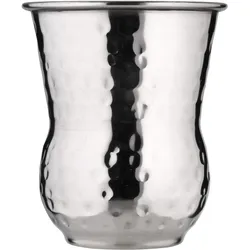 Julepbecher Marokko, gehämmert, Edelstahl - 400ml