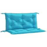 vidaXL Bankauflage 100 x 50 x 7 cm türkis 2 St.