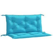 vidaXL Bankauflage 100 x 50 x 7 cm türkis 2 St.