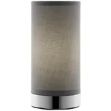 CASANOVA casa NOVA Tischlampe - Grau - Metall H 20 cm