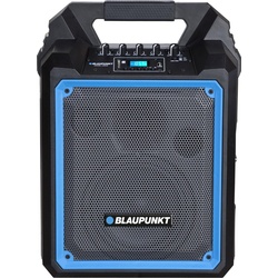 Blaupunkt MB06 Tragbarer Lautsprecher Tragbarer Stereo-Lautsprecher (3.50 h, Batteriebetrieb), Bluetooth Lautsprecher, Blau, Schwarz