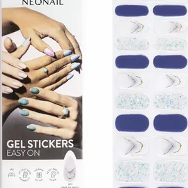 NeoNail Professional Easy On Gel Stickers Nagelaufkleber lila/mehrfarbig 20 St.