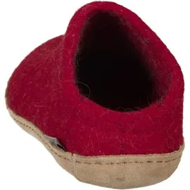 Glerups Pantoffeln Rot 42