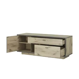 Uno Orlando Lowboard 156 cm Mehrfarbig Holzwerkstoff