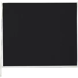 Floracord Peddy Shield Sonnenrollo HDPE 100 cm x 240 cm Schwarz