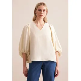 Seidensticker Tunika "Schwarze Rose", Damen, Gr. 40, beige (ecru), 49% Viskose, 38% Leinen, 13% Polyester, unifarben, Tuniken