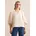 Damen Gr 40 ecru 49 Viskose Leinen 13 Polyester unifarben Tuniken