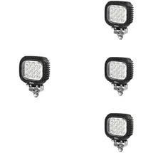 Hella 1GA 357 109-012 LED-Arbeitsscheinwerfer Valuefit S3000, 12/24/48V 3400lm geschraubt -hängend/stehend - weitreichende Ausleuchtung - Kabel: 800mm, Stecker: DEUTSCH Stecker- Menge: 1, 4er Packung