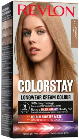 Revlon Colorstay Dauerhafte Haarfärbung Langanhaltende Creme N°8 Blond 1 Kit