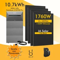 Anker SOLIX Solarbank 3 E2700 Pro, mit MC4 Kabel
