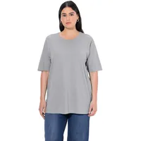 Ulla Popken Ulla Popken, Damen, große Größen, Basic-Shirt, Rundhals