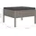 vidaXL Polyrattan Lounge Set 4-tlg. grau 3056968