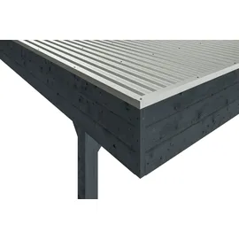 SKANHOLZ Friesland Hybrid Set 14 5,57 x 7,08 m anthrazit inkl. Abstellraum