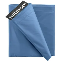 Housse de pouf géant bleu canard BIG MILIBAG