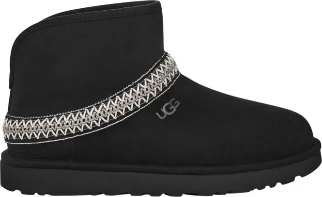 UGG CLASSIC MINI CRESCENT Stiefel 2026 black - 40