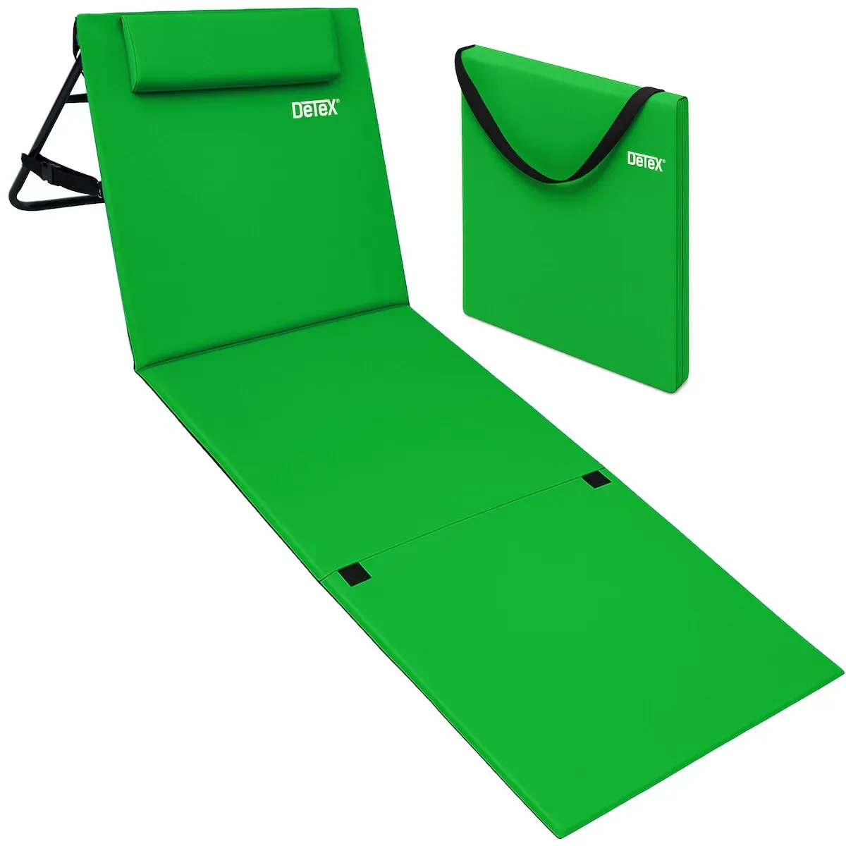Detex Deuba Strandmatte Gepolstert Kopfkissen Faltbar