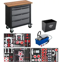 VIGOR Mobile Werkbank Series XL mit Spezialwerkzeug Sortiment, V7030-2, 12-teilig