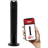 Ufesa Oslo WiFi 82 cm Turmventilator schwarz