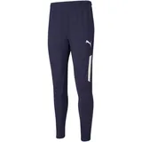 Puma teamLIGA Training Pants Pro Jogginghose Peacoat/Weiß XL