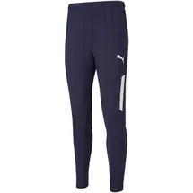 Puma teamLIGA Training Pants Pro Jogginghose Peacoat/Weiß XL