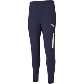 Puma teamLIGA Training Pants Pro Jogginghose Peacoat/Weiß XL