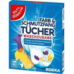 GUT&GÜNSTIG Farb- und Schmutzfangtücher weiß 24 St.