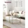 VASAGLE Runder Couchtisch Gold Glas 84 x 84 x 45,5 cm