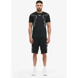Lonsdale Bewick Trainingsanzug - Black / Silver - XL