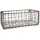 ib laursen Wandkorb goldfarbig, 22 x 10,5 x 8,5 cm, Metall