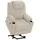 MCombo Fernsehsessel MCombo Stoff 92 x 110 x 88 cm Beige elektrisch mit Aufstehhilfe und Massagefunktion