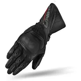 SHIMA Miura perforierte Damen Motorrad Handschuhe (Schwarz, XS)