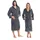 ZOLLNER Bademantel Unisex grau XXL