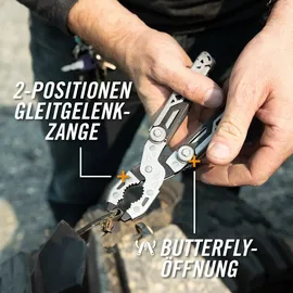 Gerber Dual-Force Multitool schwarz/silber