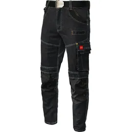 Art.Master Jeans-Stretch-Arbeitshose Schwarz L
