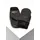 URBAN CLASSICS Puffer Imitation Leather Gloves Schwarz S/M