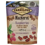CARNILOVE Crunchy Snack Makrele & Himbeeren 200 g