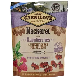 CARNILOVE Crunchy Snack Makrele & Himbeeren 200 g