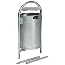 VAR Rohrbogenständer RB 007 enzianblau 60 l