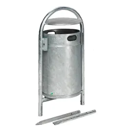 VAR Rohrbogenständer RB 007 enzianblau 60 l