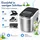 mspoint Bituxx Eiswürfelmaschine Eiswürfelbereiter Eiswürfel Ice Maker Eis Maschine Edelstahl