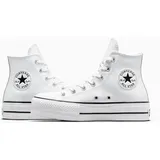 Converse Leather Chuck Taylor All Star Platform Unisex- (Weiß)