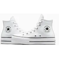 Converse Leather Chuck Taylor All Star Platform Unisex- (Weiß)