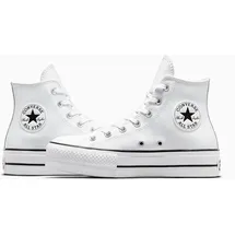 Converse Leather Chuck Taylor All Star Platform Unisex- (Weiß)