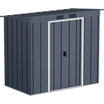 Tepro 7428 Pent Roof Eco 6x4 2,03 x 1,23 m anthrazit Doppeltür