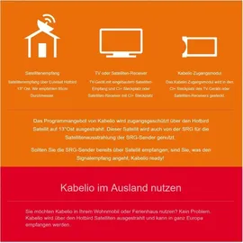 Kabelio Zugangsmodul inkl. 3 Monate Gratis-Zugang CI+ Modul)