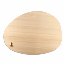 KAI Schneidebrett SHUN HINOKI L Oval