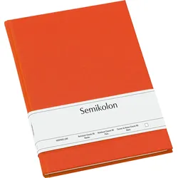 Uni Classic Notizbuch B5 orangefarben sauber