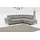 Cotta Ecksofa COTTA "Hudson L-Form, B: 256 cm", grau (stone), B:256cm T:207cm, Sofas, Ecksofa, mit Kopfteilverstellung, optional Bettfunktion & Bettkasten