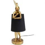 Kare Design Animal Rabbit Gold/Schwarz, 50cm