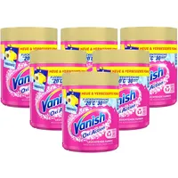 Vanish Oxi Action Fleckenentferner Pink Pulver, 550g, 6er Pack